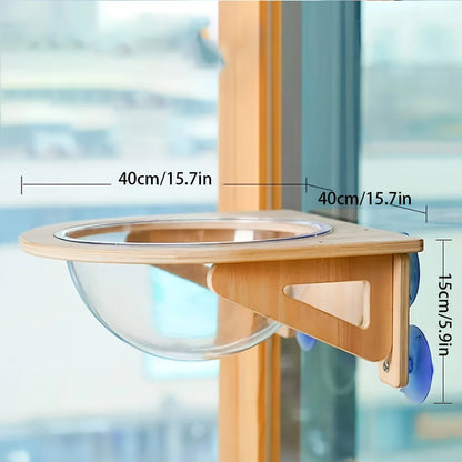 The Nuvo Capsule — Window Cat Perch